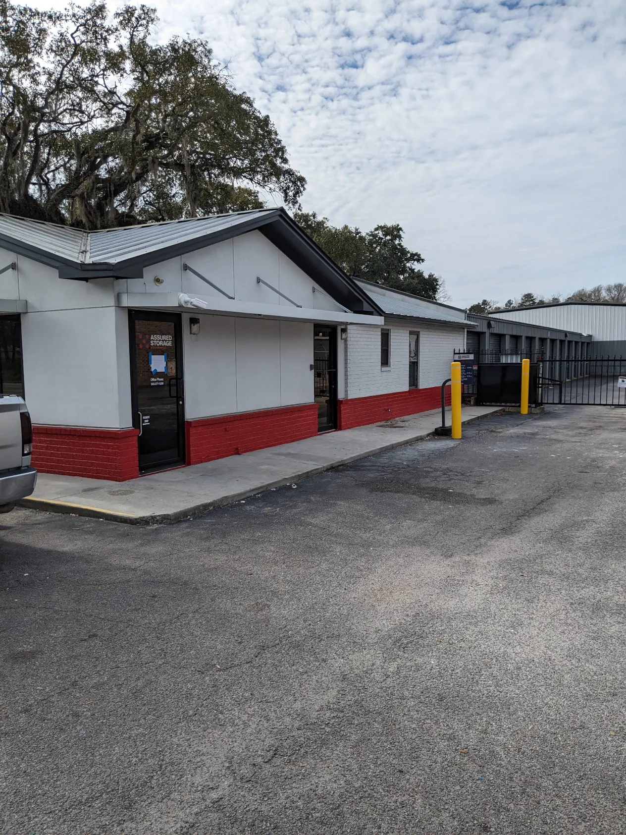 Commercial Painting for a storage facility in Pensacola Florida